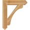 Ekena Millwork Legacy Arts & Crafts Rough Sawn Bracket, Western Red Cedar, 6"W x 32"D x 38"H BKT06X32X38LEC03RWR - alternate 2